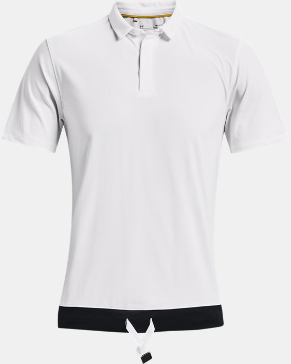 Men's Curry Course Banned Polo, White, pdpMainDesktop image number 4
